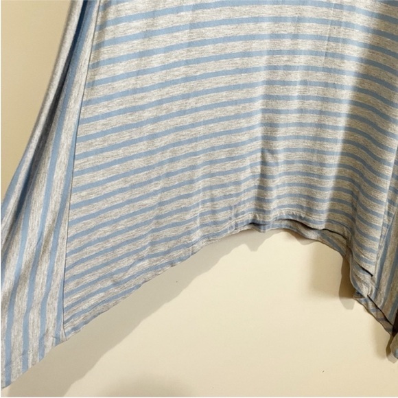 Matilda Jane Her Majesty dress blue gray Once Upon a Time striped asymmetrical - Picture 4 of 9